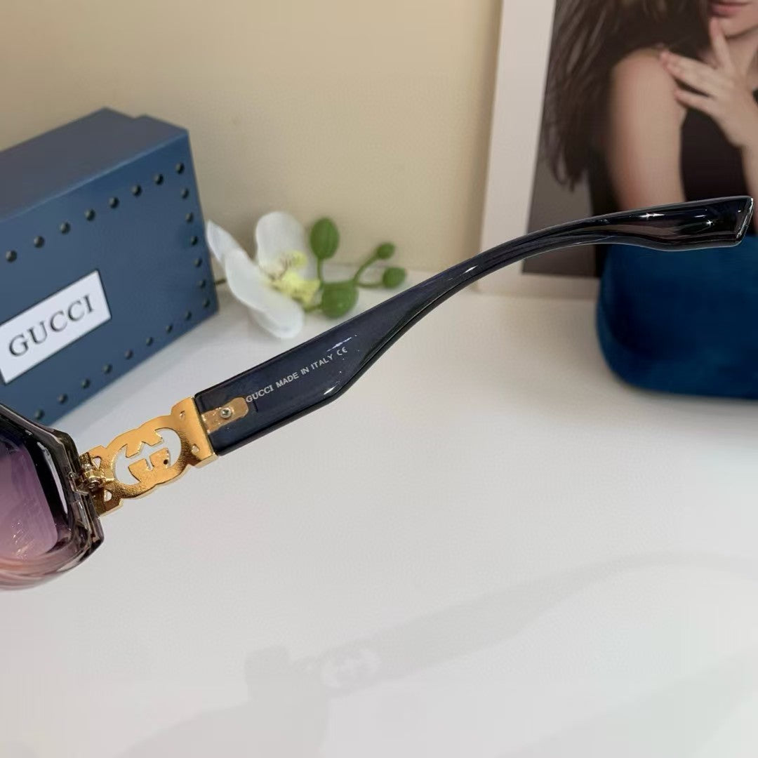 Fashion box polarized sunglasses