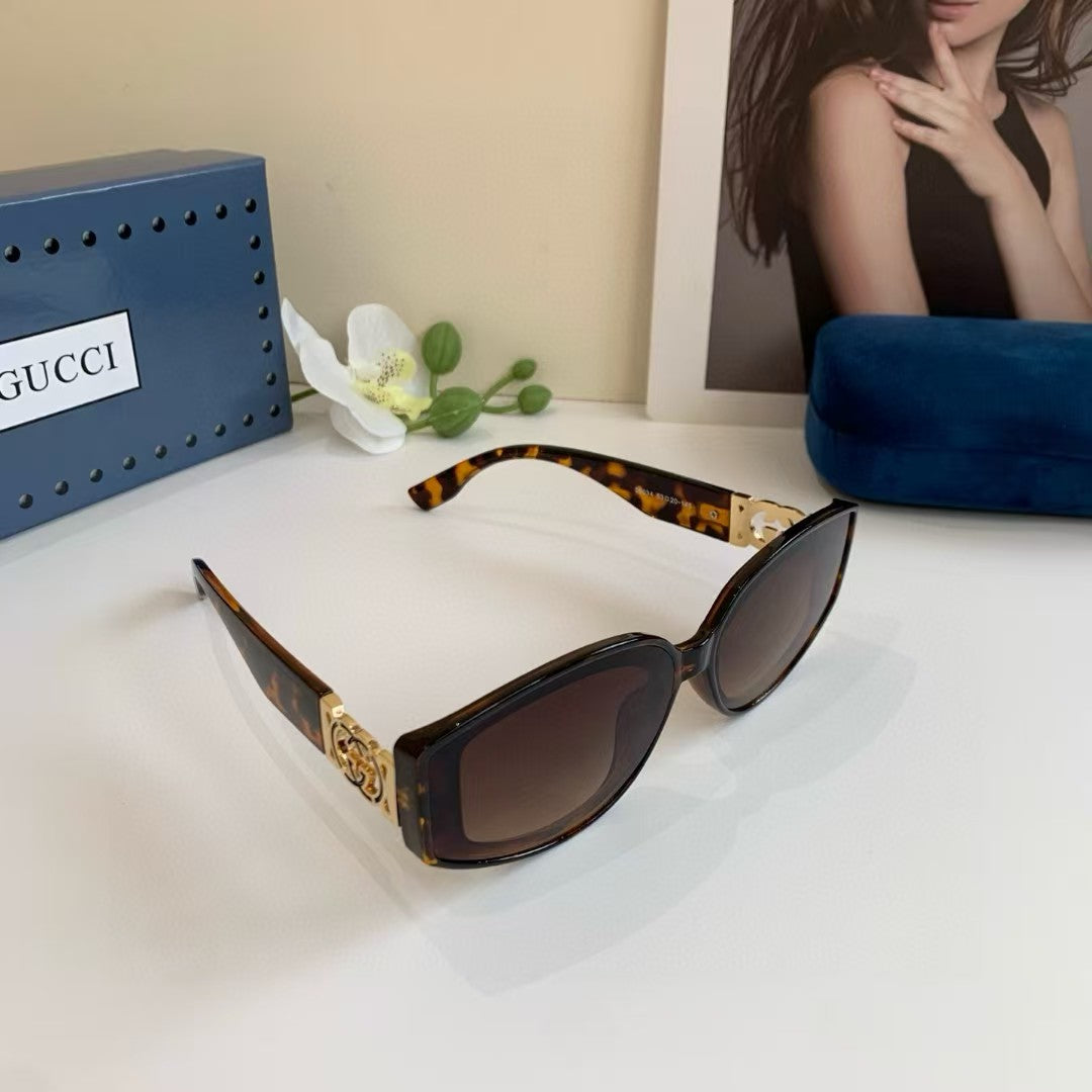 Fashion box polarized sunglasses