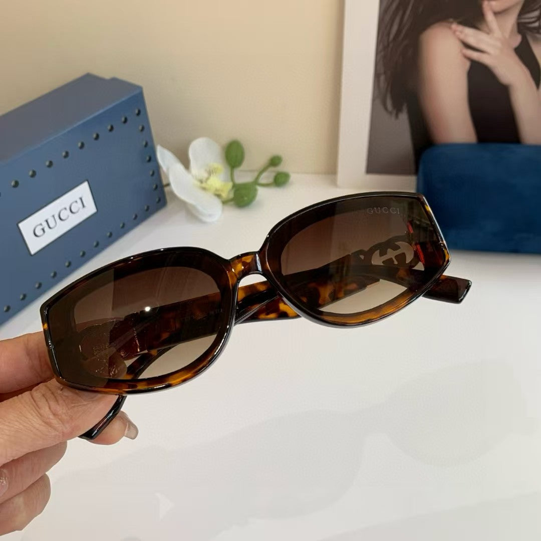 Fashion box polarized sunglasses