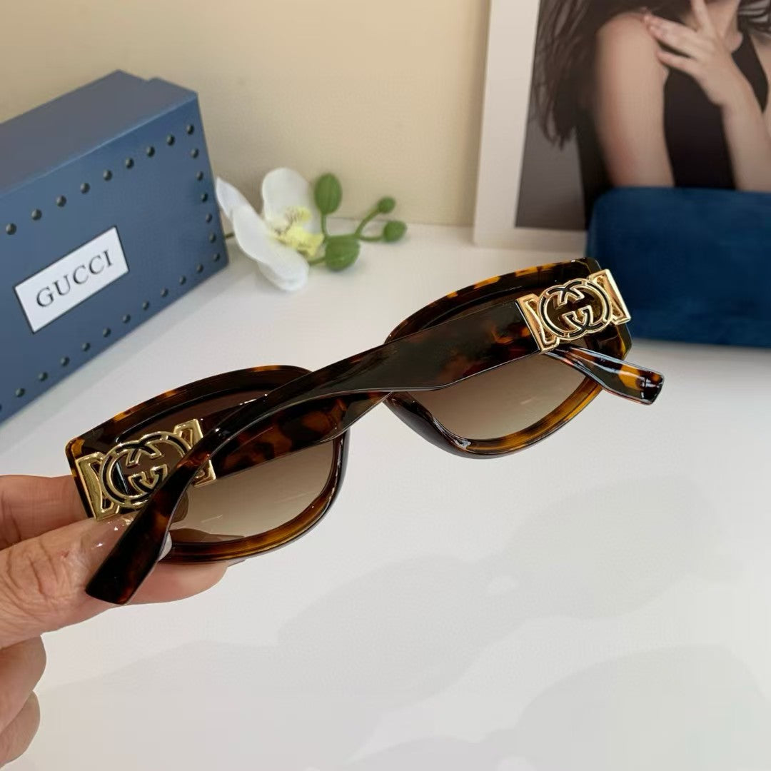 Fashion box polarized sunglasses