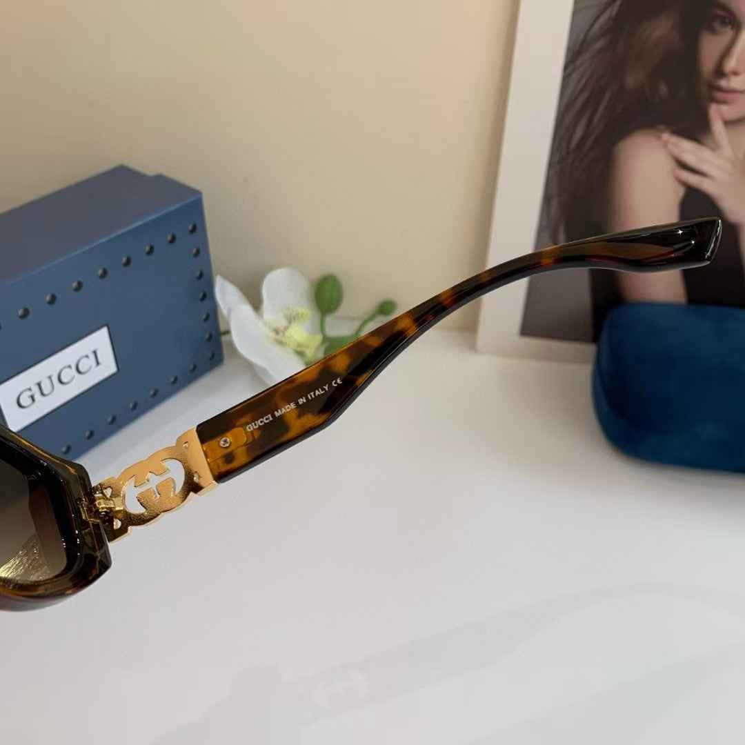 Fashion box polarized sunglasses