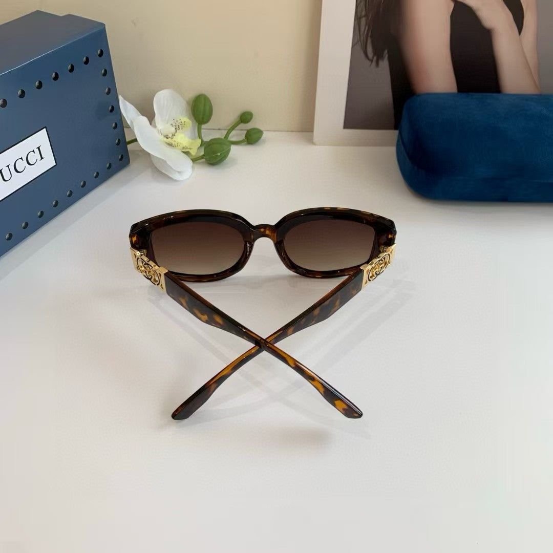 Fashion box polarized sunglasses
