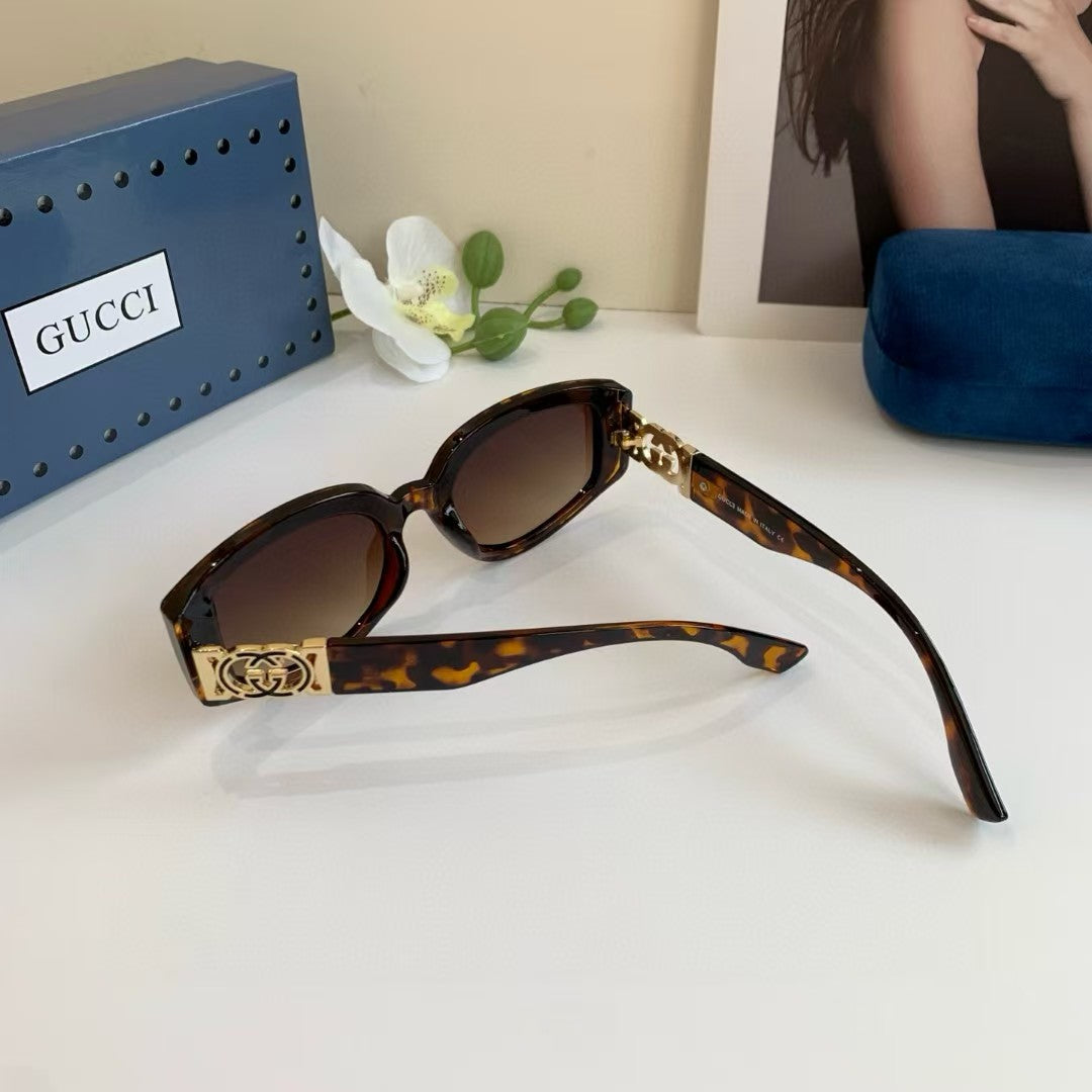 Fashion box polarized sunglasses