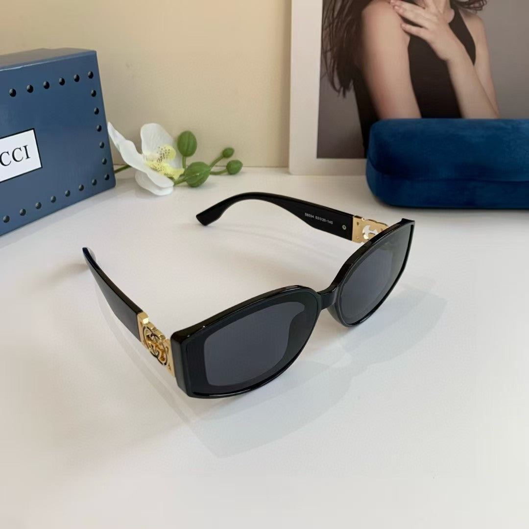 Fashion box polarized sunglasses