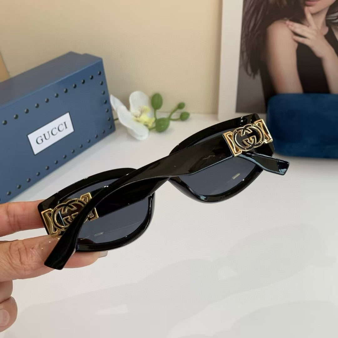Fashion box polarized sunglasses