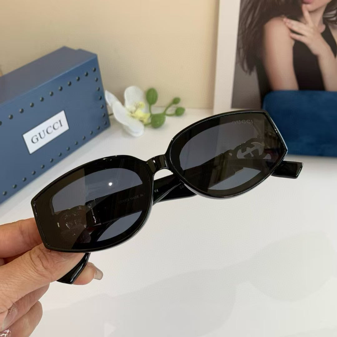 Fashion box polarized sunglasses