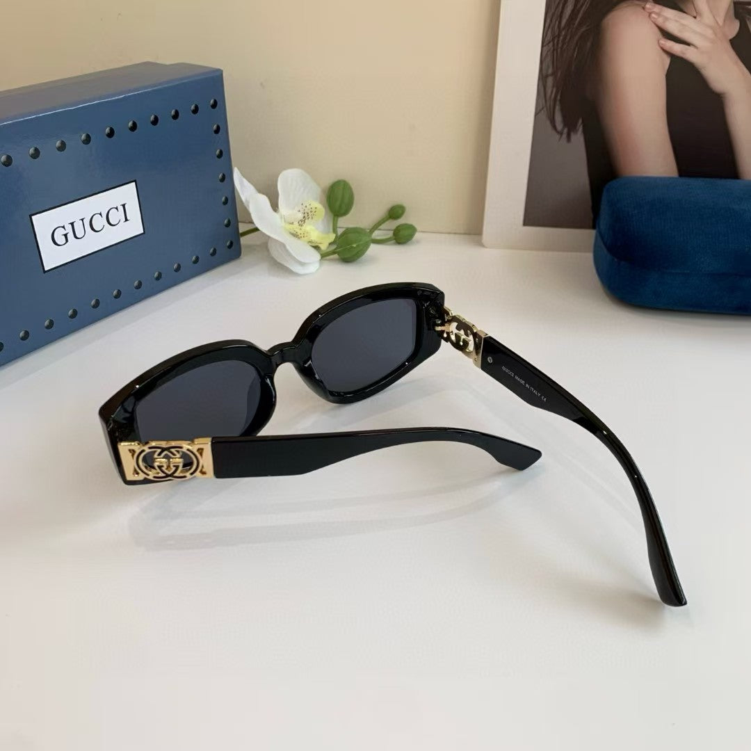 Fashion box polarized sunglasses