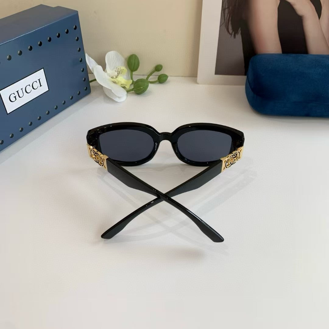 Fashion box polarized sunglasses