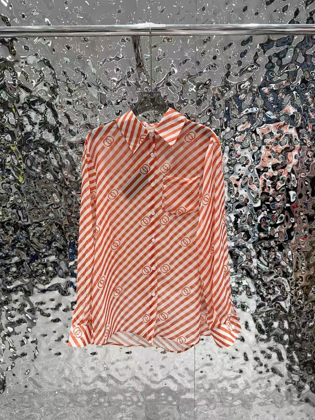 Printed shirt and shorts set