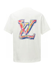 Printed short sleeved T-shirt