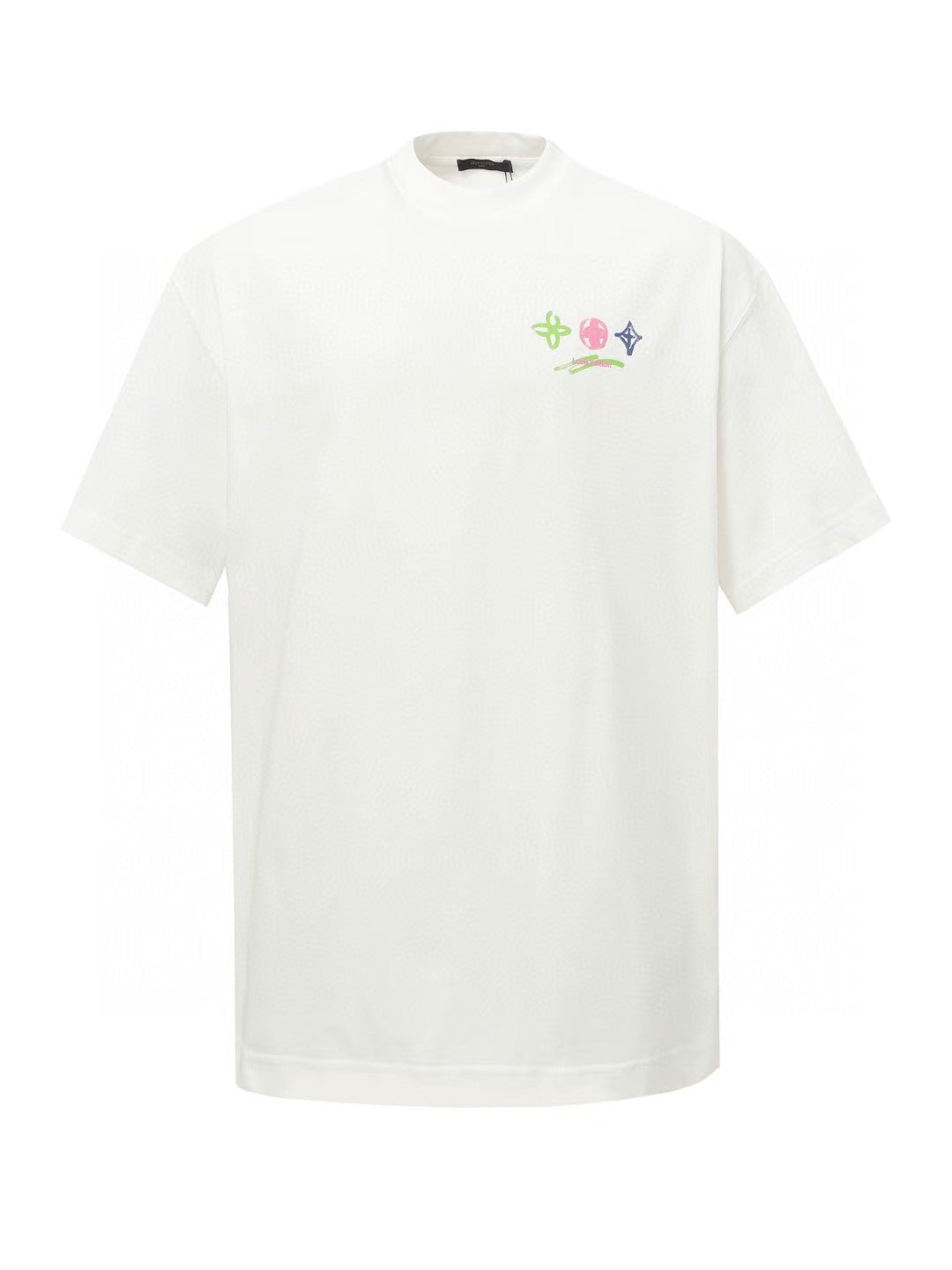 Printed short sleeved T-shirt