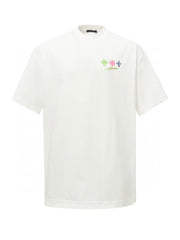 Printed short sleeved T-shirt