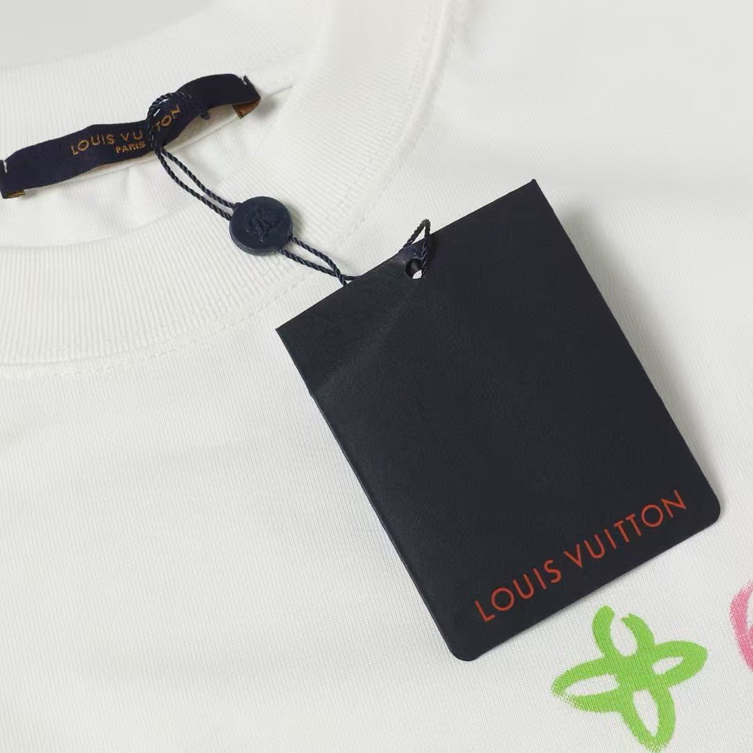 Printed short sleeved T-shirt