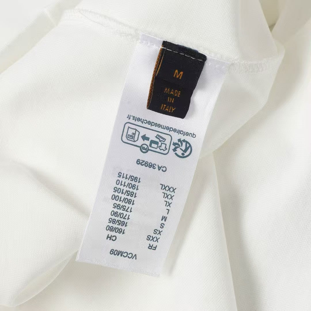 Printed short sleeved T-shirt