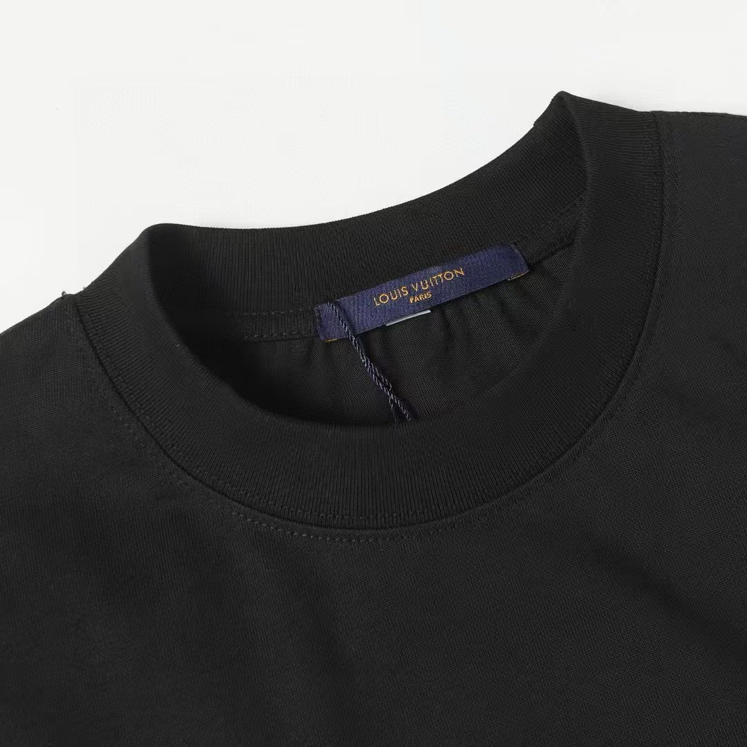 Printed short sleeved T-shirt