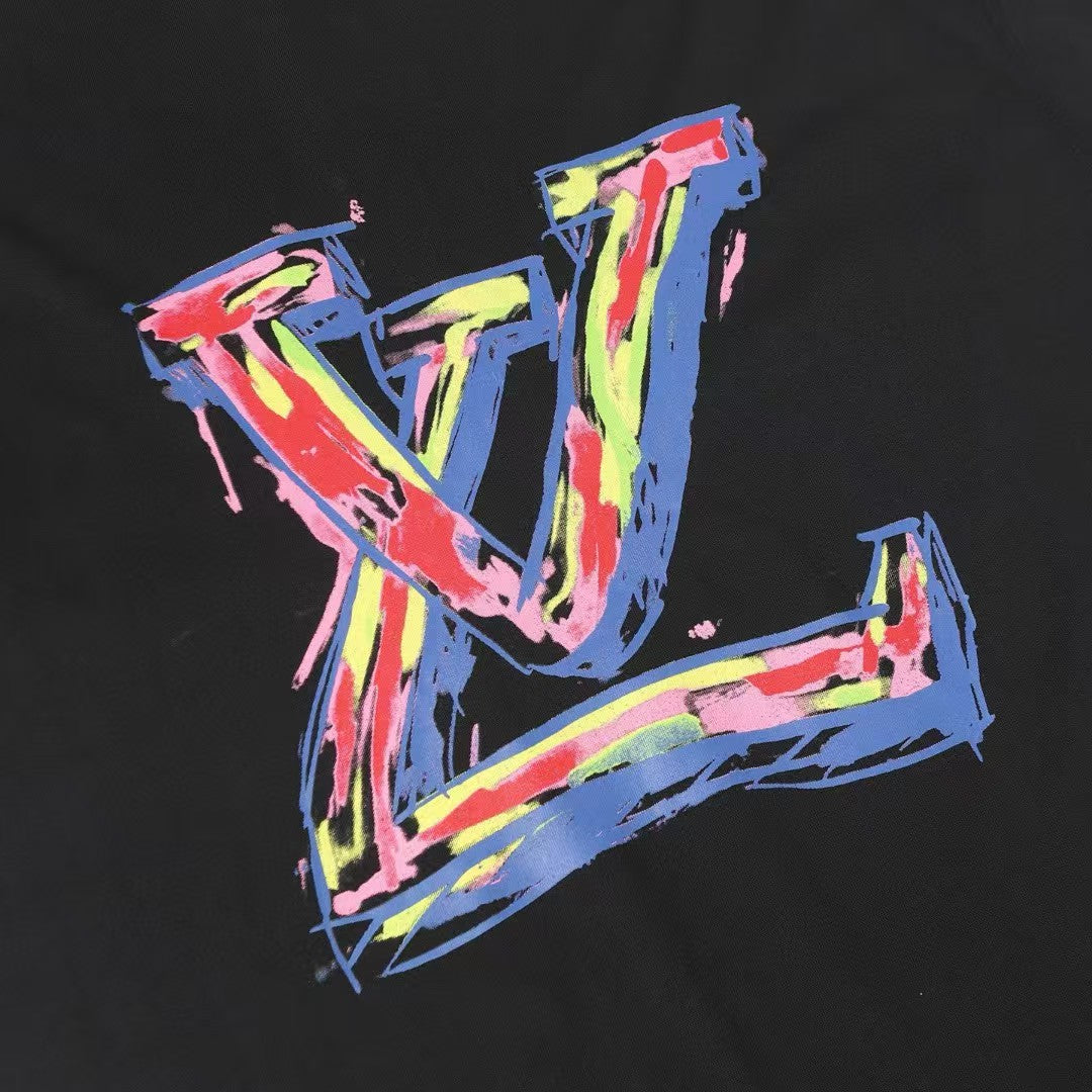 Printed short sleeved T-shirt