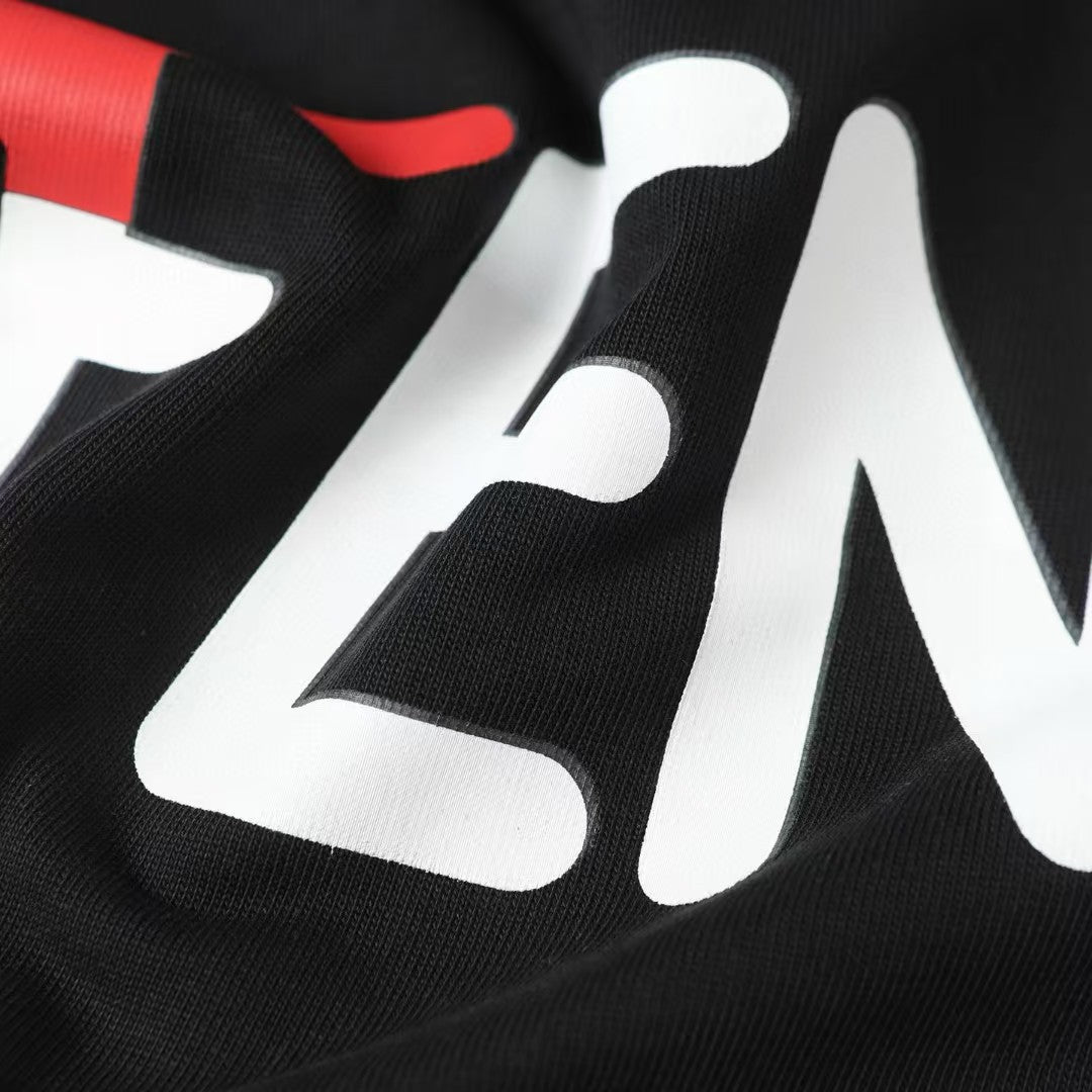 Printed short sleeved T-shirt