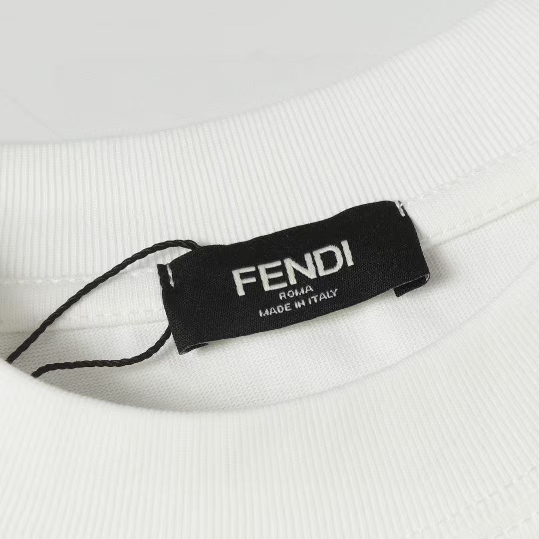 Printed short sleeved T-shirt