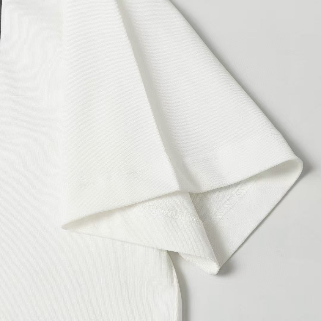 Printed short sleeved T-shirt