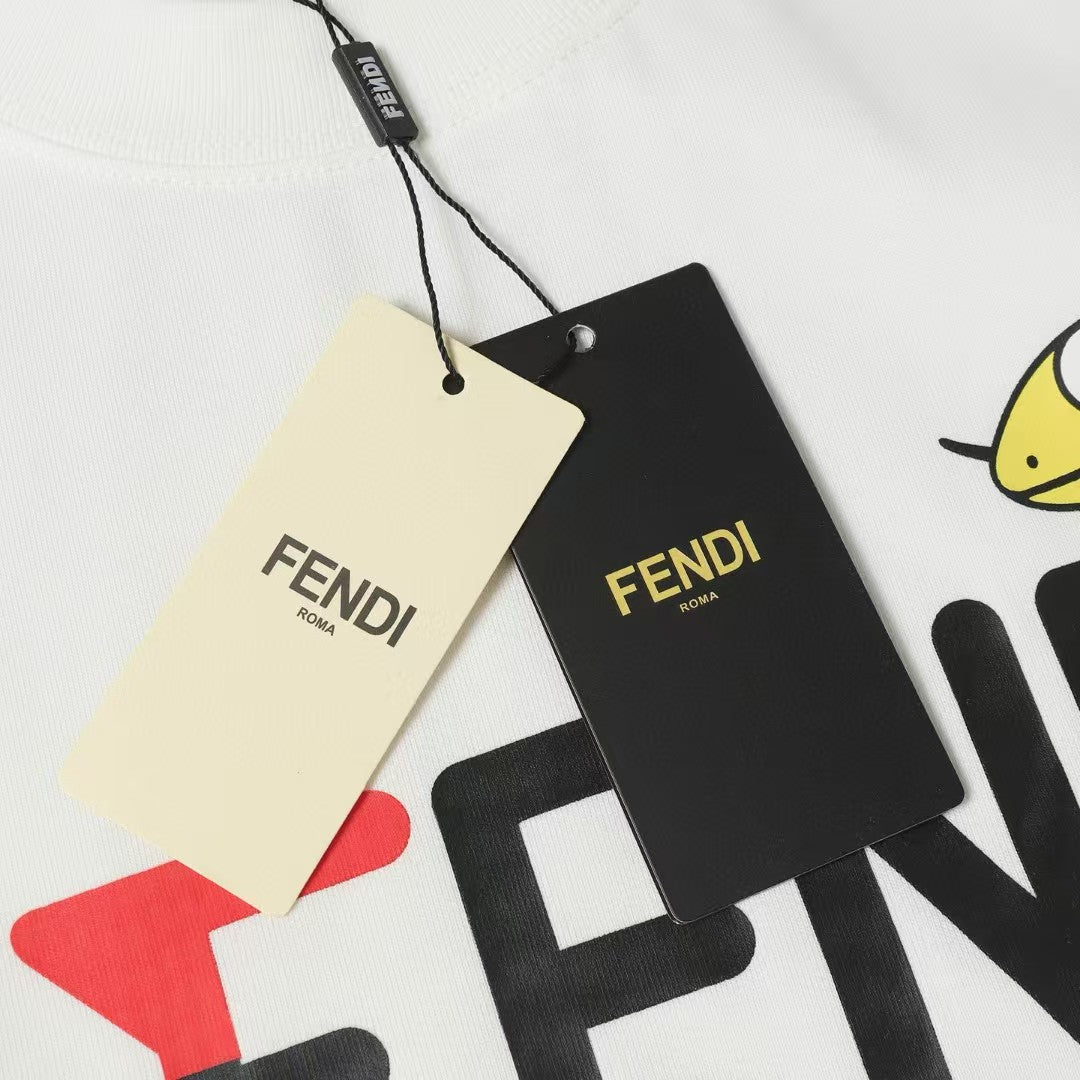 Printed short sleeved T-shirt