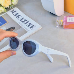Triangular sunglasses