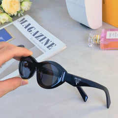 Triangular sunglasses