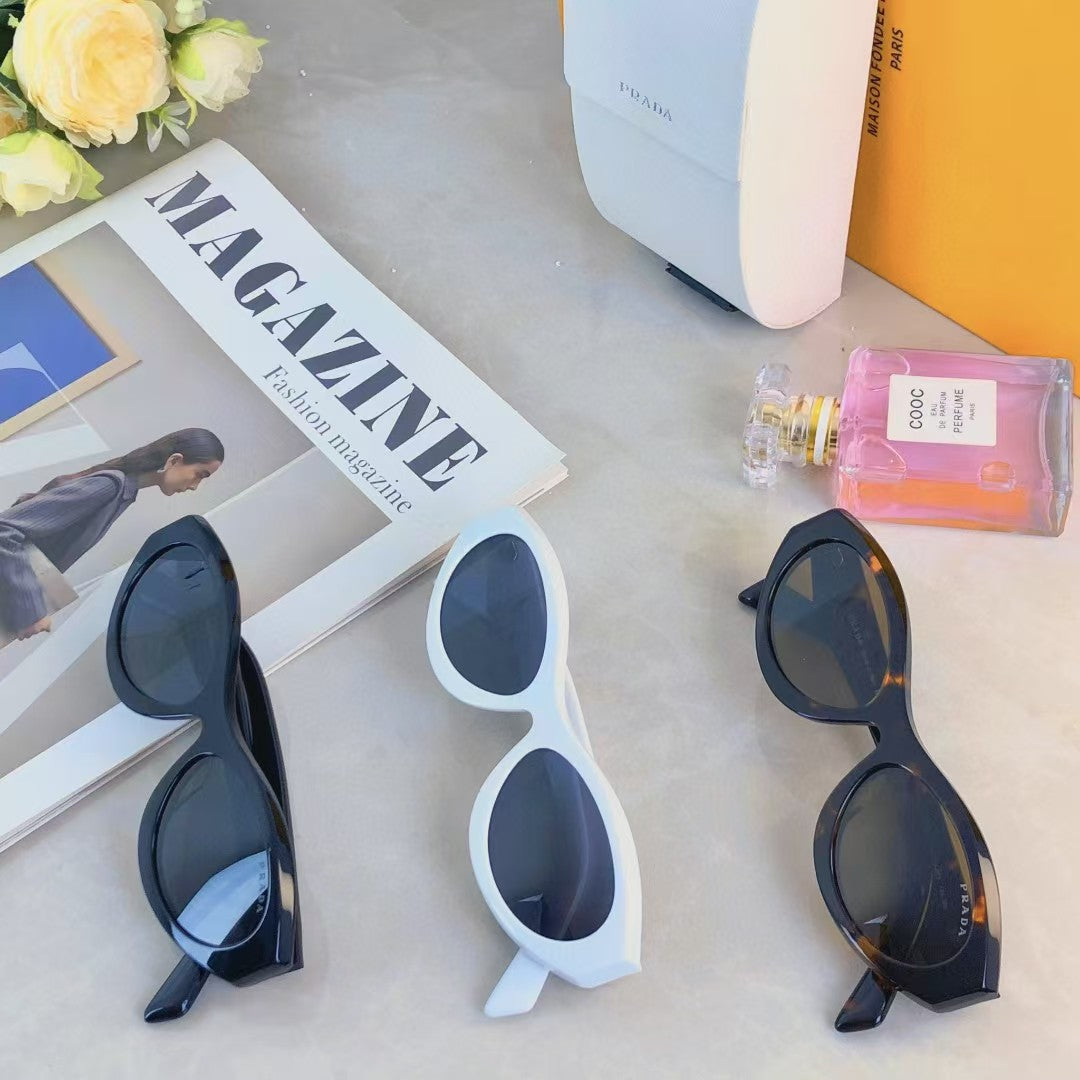 Triangular sunglasses