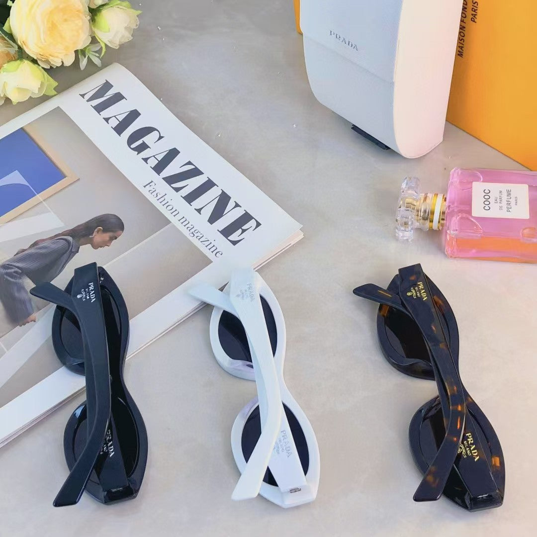 Triangular sunglasses