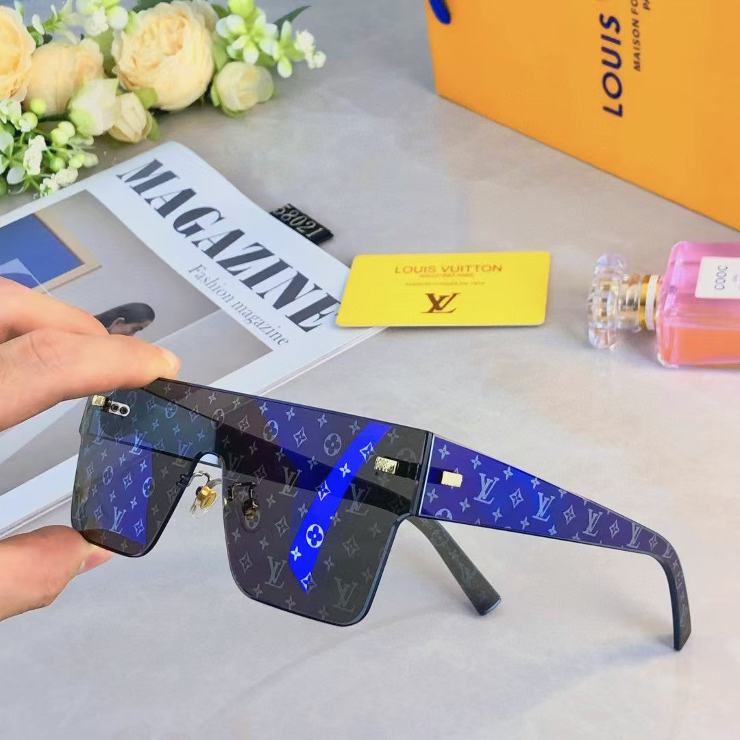 Large frame square sunglasses