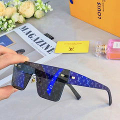 Large frame square sunglasses