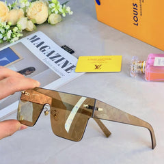 Large frame square sunglasses
