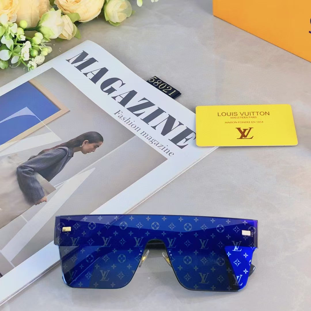 Large frame square sunglasses