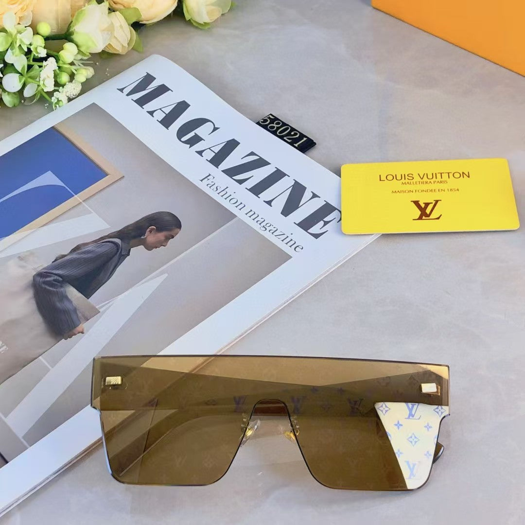 Large frame square sunglasses
