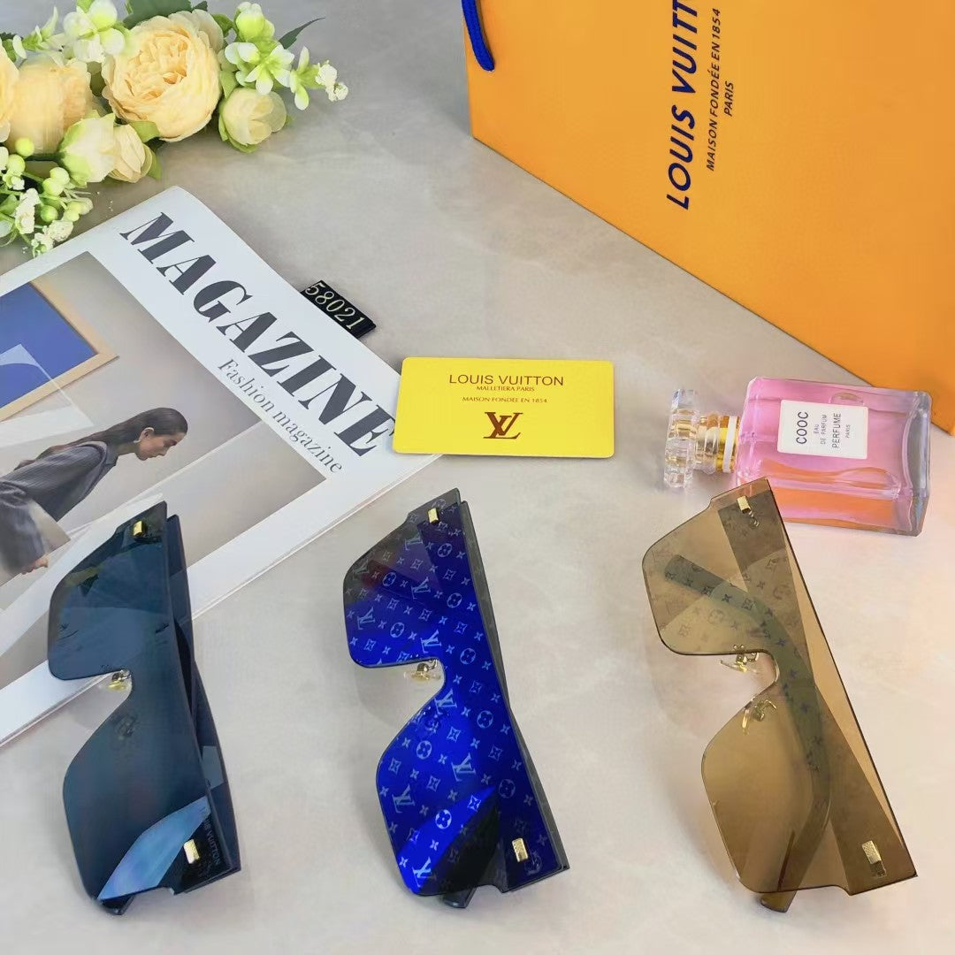 Large frame square sunglasses