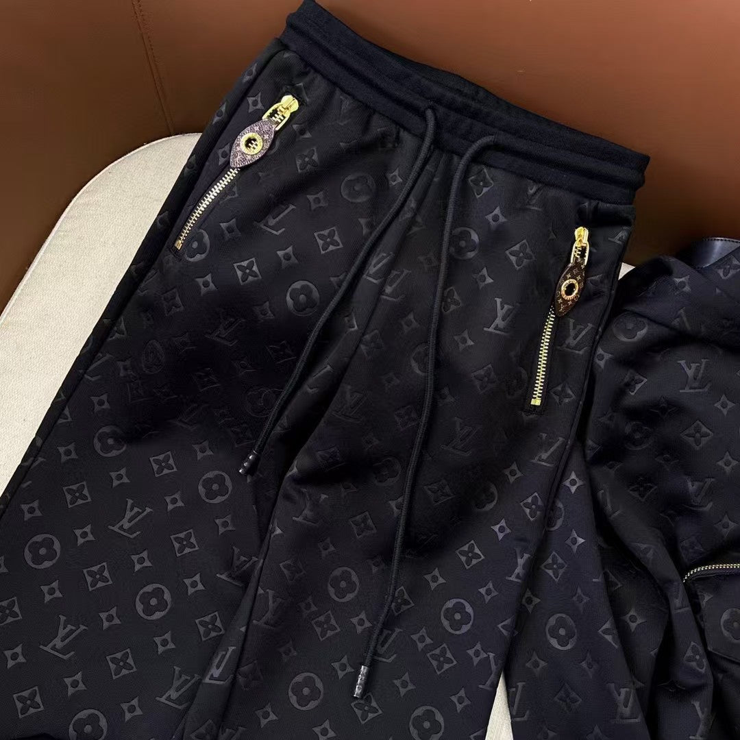Latest wallet pocket hoodie set for autumn and winter