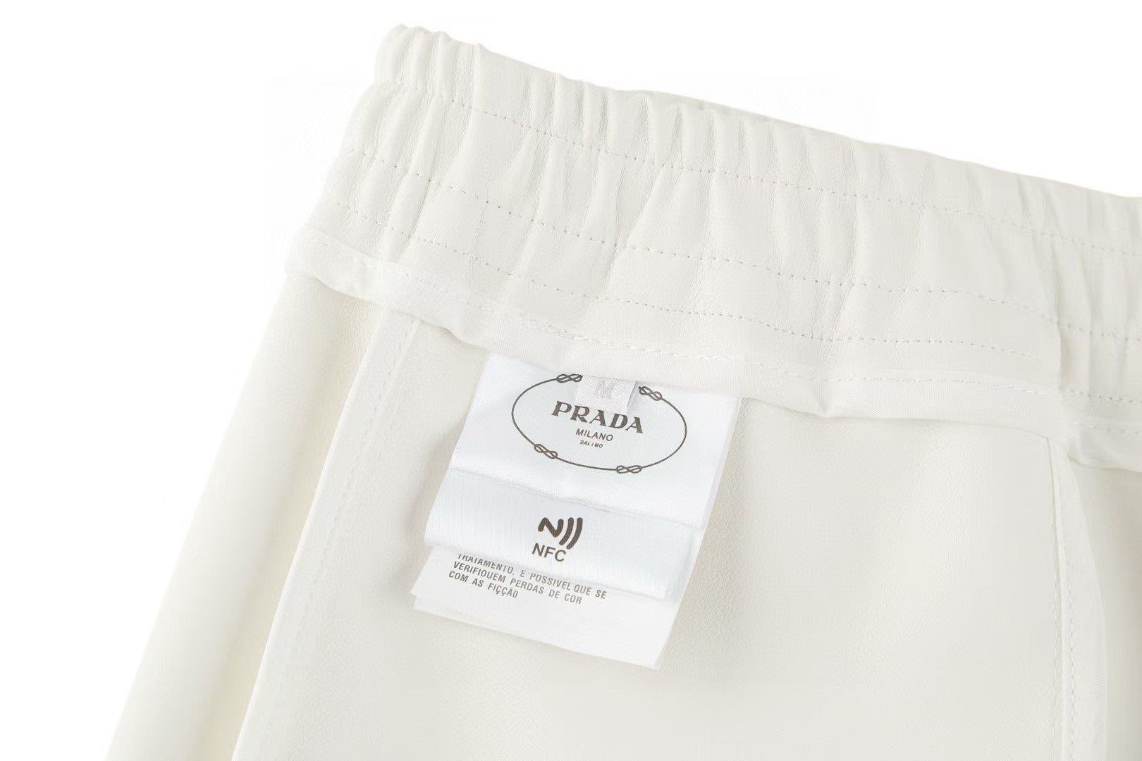 Double sided sheepskin pocket shorts