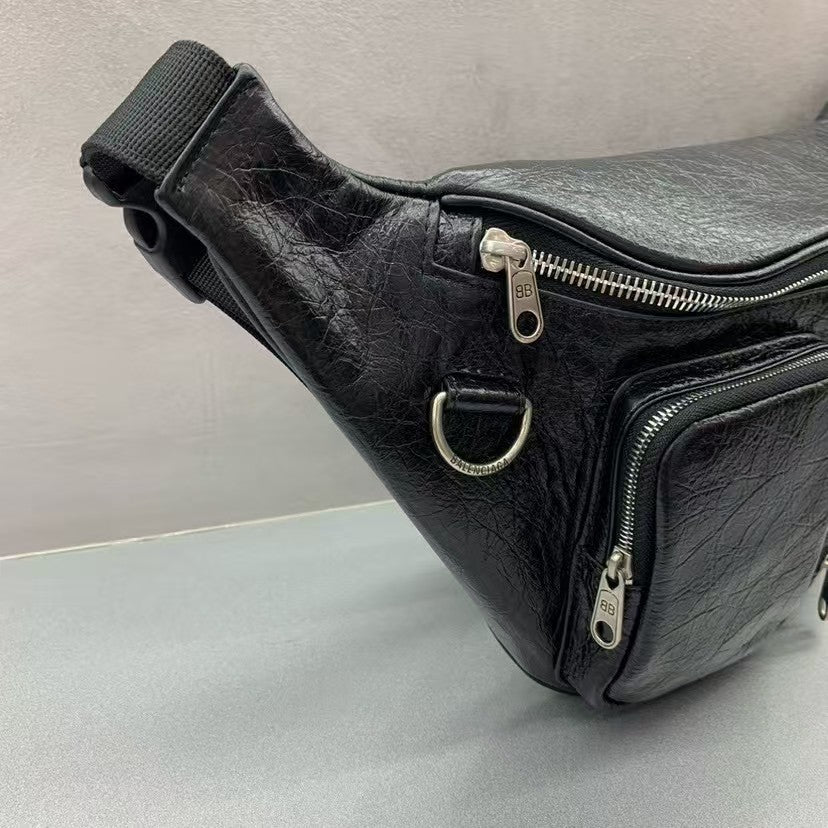 Motorcycle series multi pocket waist bag