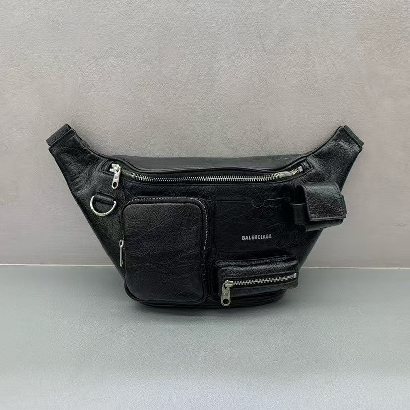 Motorcycle series multi pocket waist bag