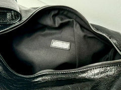 Dark punk motorcycle bag