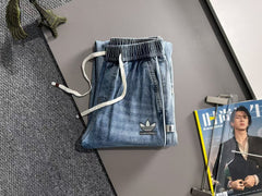 Wide leg jeans straight leg pants