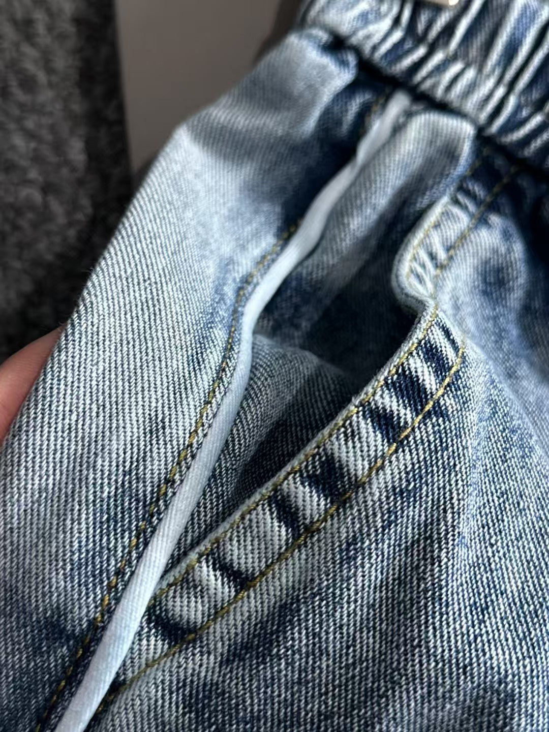 Wide leg jeans straight leg pants