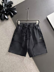 Clear color loose shorts