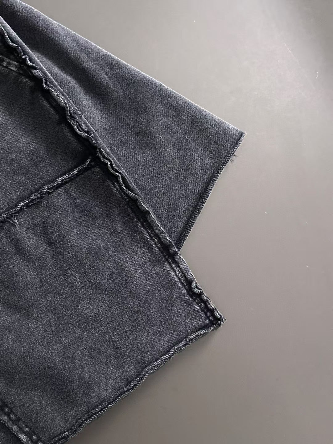 Clear color loose shorts