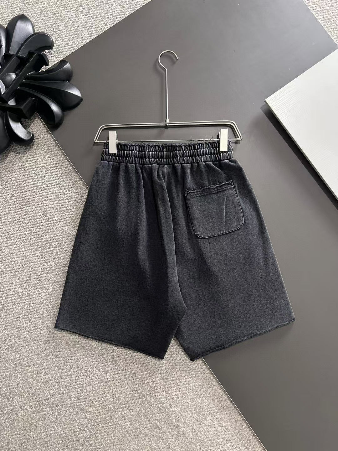 Clear color loose shorts