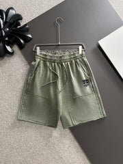 Clear color loose shorts