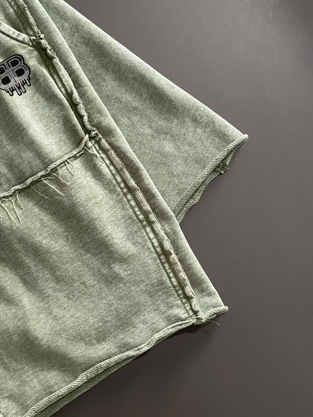 Clear color loose shorts