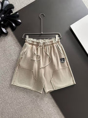 Clear color loose shorts