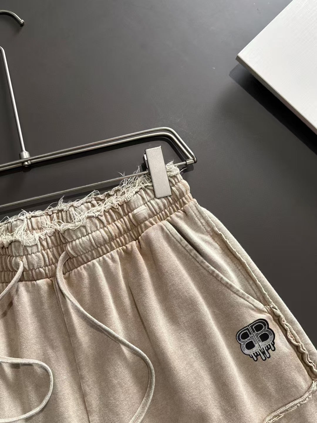 Clear color loose shorts