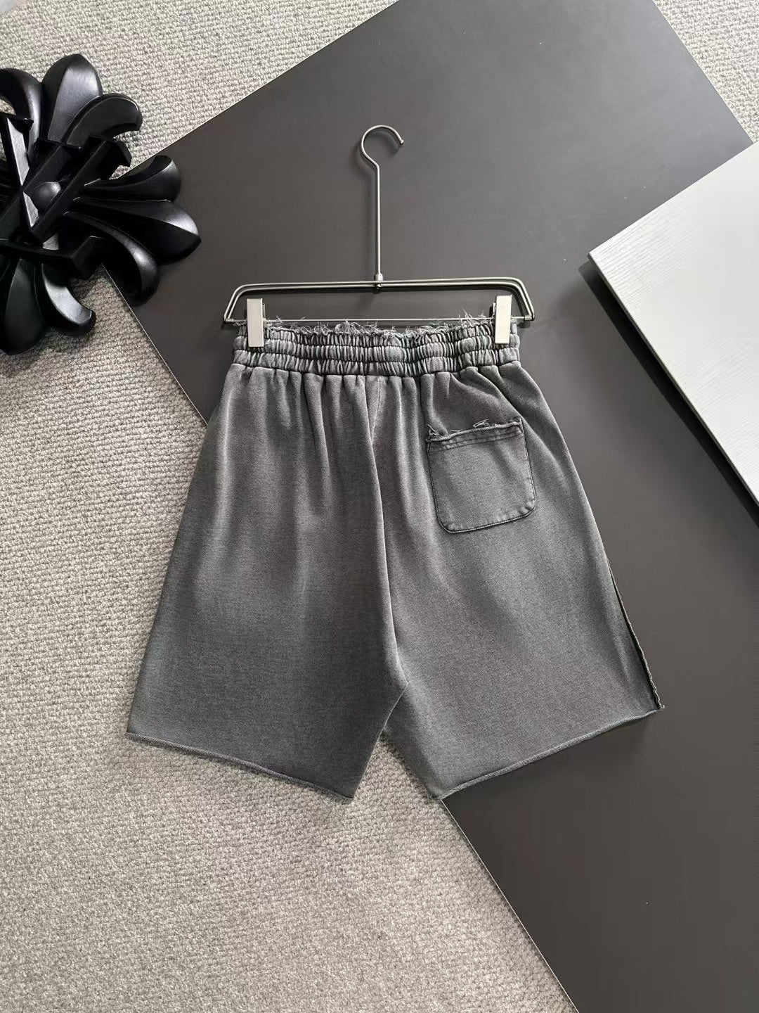 Clear color loose shorts