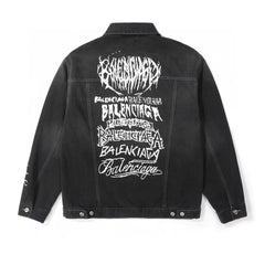 Denim loose jacket